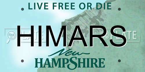 HIMARS New Hampshire License Plate