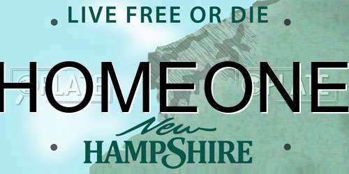 HOMEONE New Hampshire License Plate