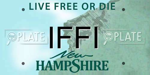 IFFI New Hampshire License Plate