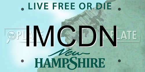 IMCDN New Hampshire License Plate