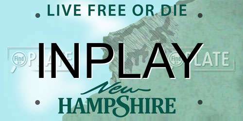 INPLAY New Hampshire License Plate