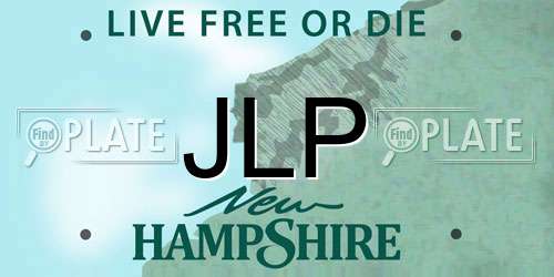 JLP New Hampshire License Plate