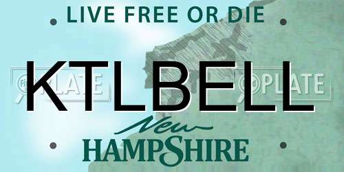 KTLBELL New Hampshire License Plate