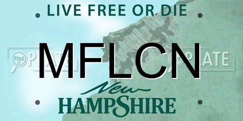 MFLCN New Hampshire License Plate