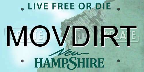 MOVDIRT New Hampshire License Plate