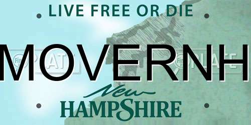 MOVERNH New Hampshire License Plate