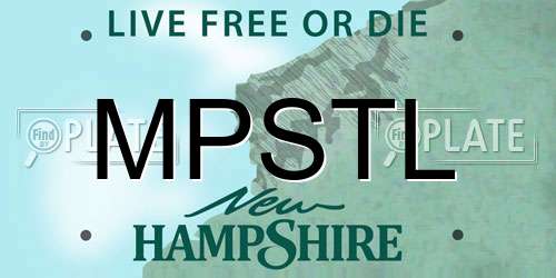 MPSTL New Hampshire License Plate