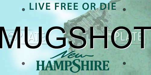 MUGSHOT New Hampshire License Plate