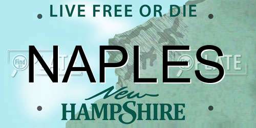 NAPLES New Hampshire License Plate