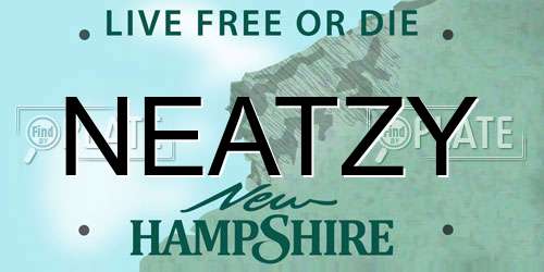 NEATZY New Hampshire License Plate