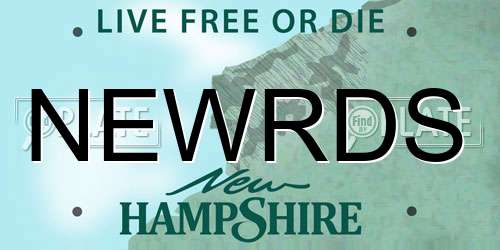 NEWRDS New Hampshire License Plate