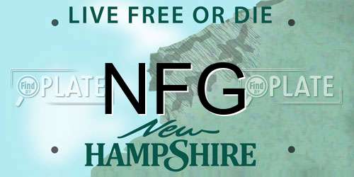 NFG New Hampshire License Plate