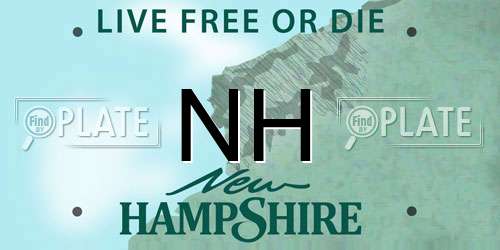NH New Hampshire License Plate