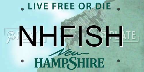 NHFISH New Hampshire License Plate