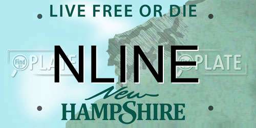 NLINE New Hampshire License Plate