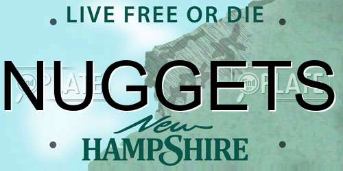 NUGGETS New Hampshire License Plate