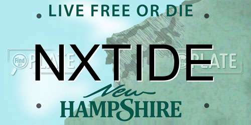 NXTIDE New Hampshire License Plate