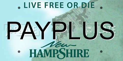 PAYPLUS New Hampshire License Plate