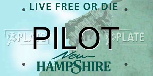 PILOT New Hampshire License Plate