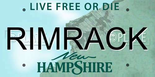 RIMRACK New Hampshire License Plate