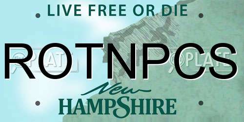 ROTNPCS New Hampshire License Plate
