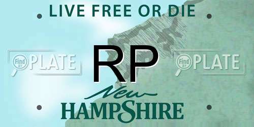 RP New Hampshire License Plate
