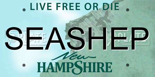 SEASHEP New Hampshire License Plate