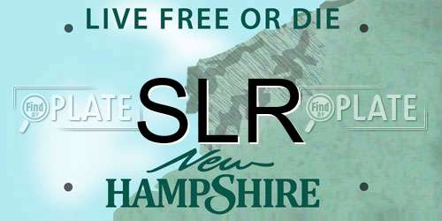 SLR New Hampshire License Plate
