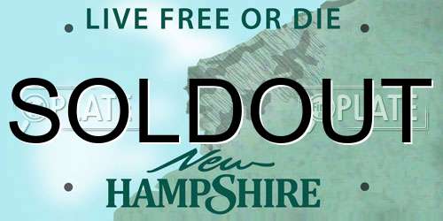 SOLDOUT New Hampshire License Plate