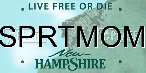 SPRTMOM New Hampshire License Plate