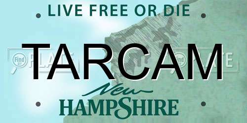 TARCAM New Hampshire License Plate
