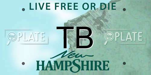 TB New Hampshire License Plate