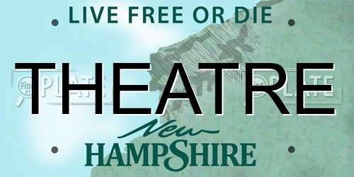 THEATRE New Hampshire License Plate