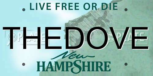 THEDOVE New Hampshire License Plate