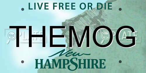 THEMOG New Hampshire License Plate