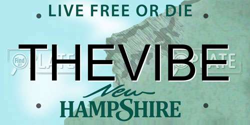 THEVIBE New Hampshire License Plate