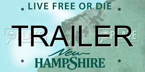 TRAILER New Hampshire License Plate