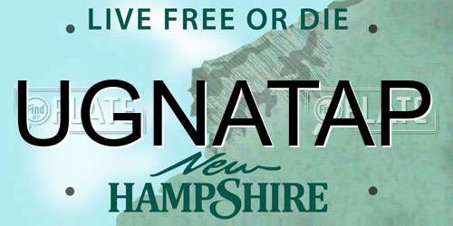 UGNATAP New Hampshire License Plate