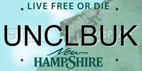 UNCLBUK New Hampshire License Plate