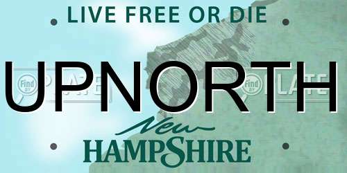 UPNORTH New Hampshire License Plate
