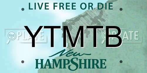 YTMTB New Hampshire License Plate