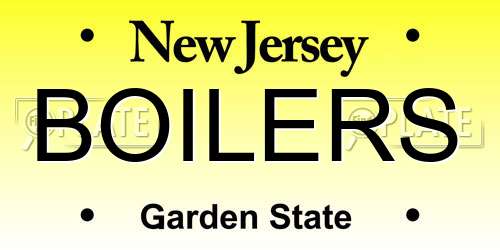 BOILERS New Jersey License Plate