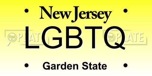 LGBTQ New Jersey License Plate