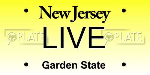 LIVE New Jersey License Plate