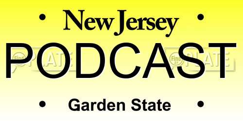 PODCAST New Jersey License Plate