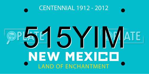 515YIM New Mexico License Plate