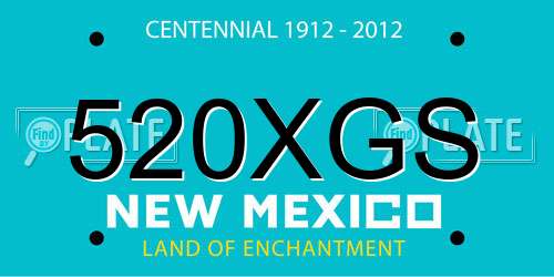 520XGS New Mexico License Plate