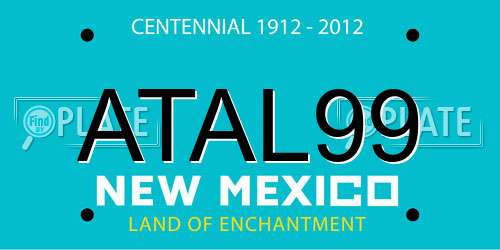 ATAL99 New Mexico License Plate