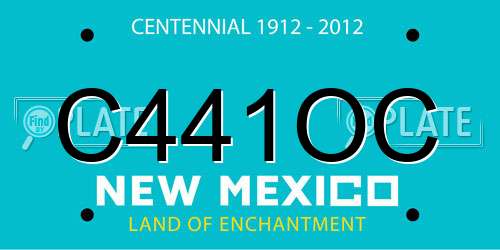 C441OC New Mexico License Plate