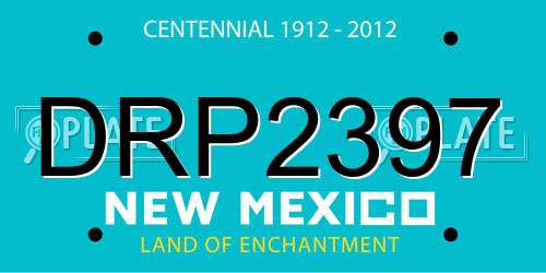 DRP2397 New Mexico License Plate